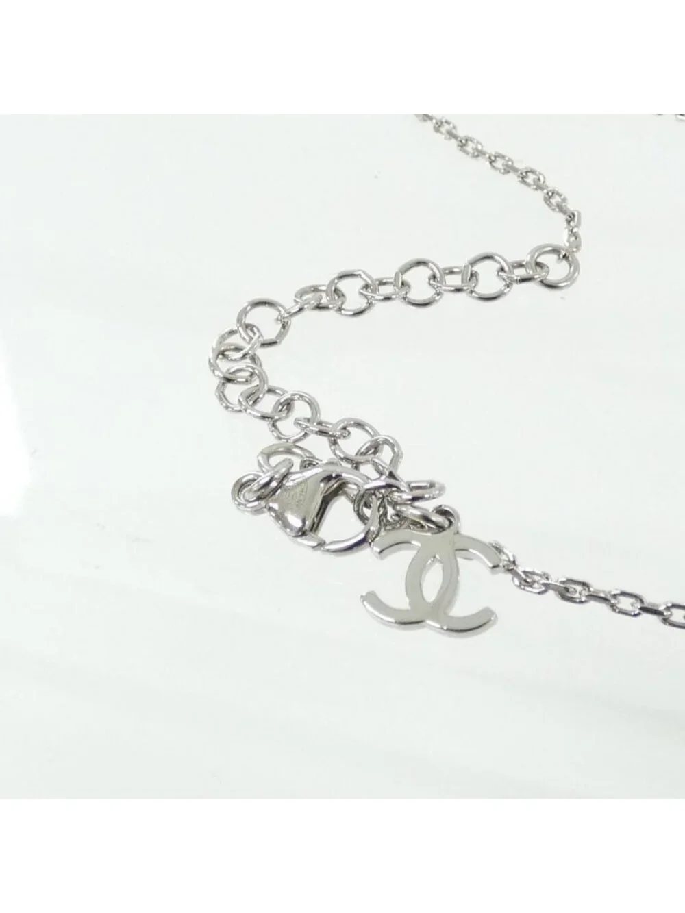 Chanel Necklace Silver